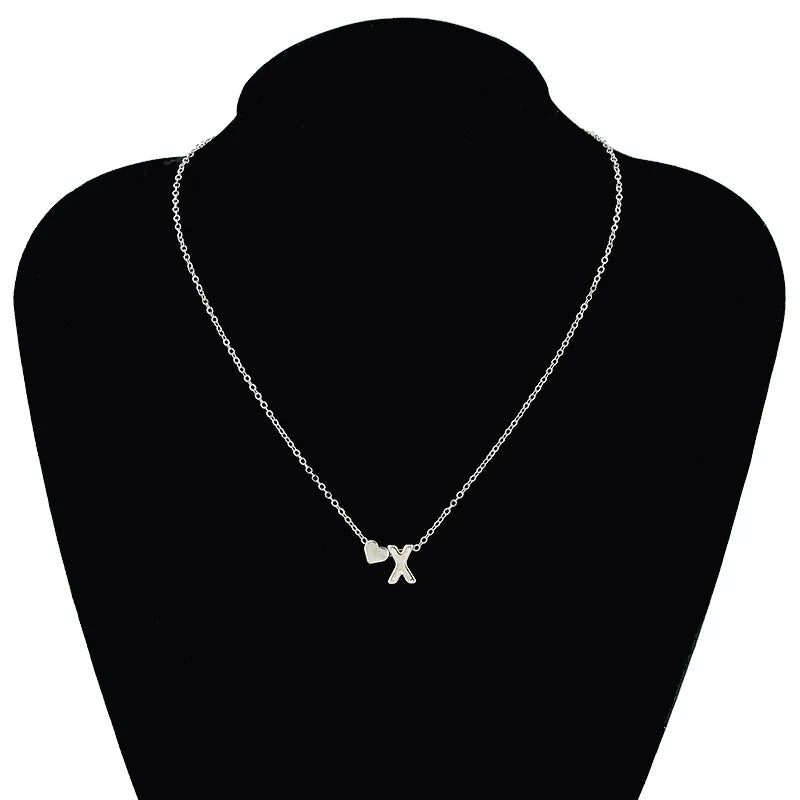 Whisper of Love Initial Necklace