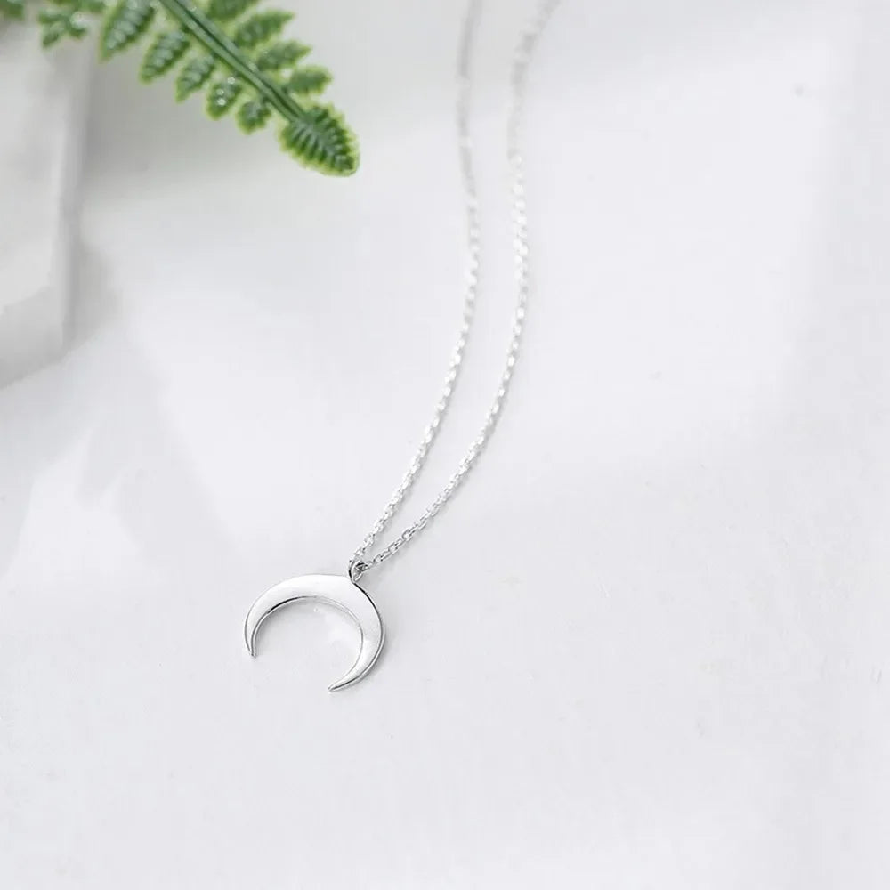 Enchanted Crescent Moon Necklace