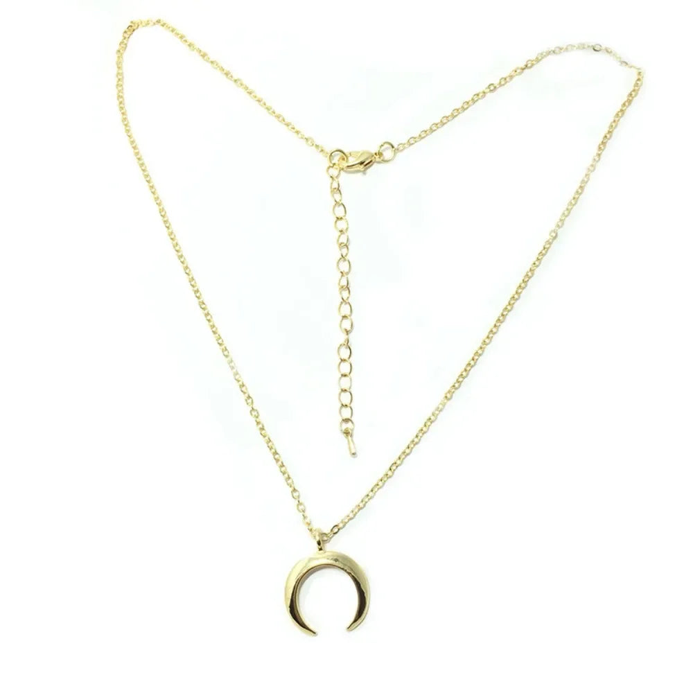 Enchanted Crescent Moon Necklace