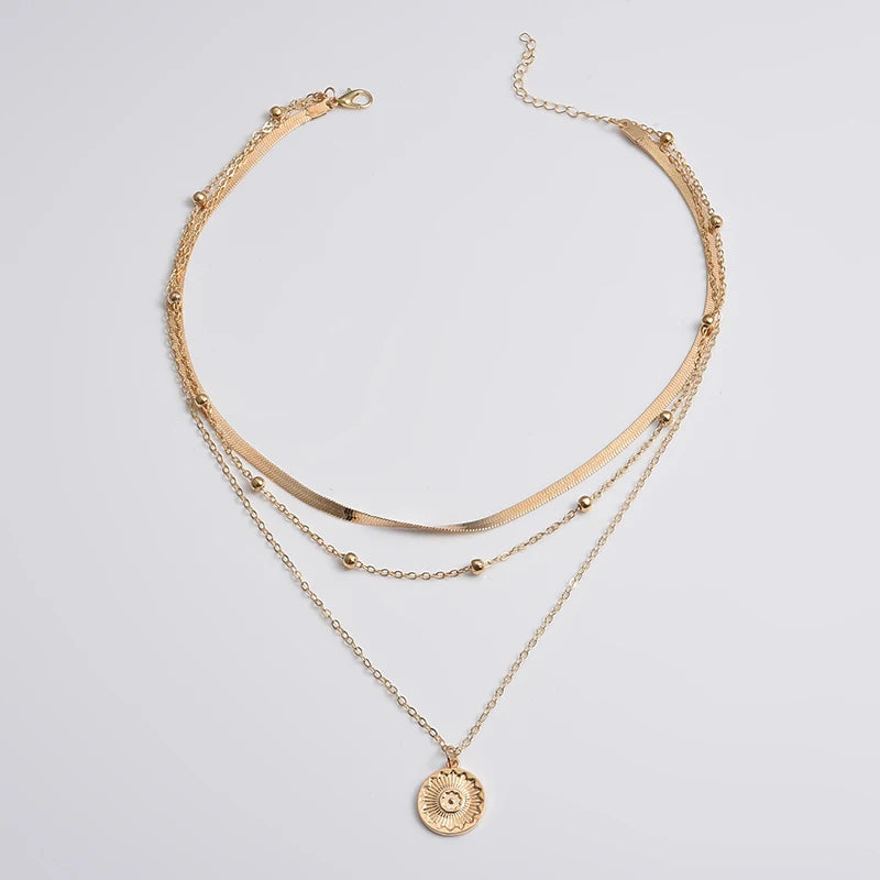 Elegance Trio Necklace