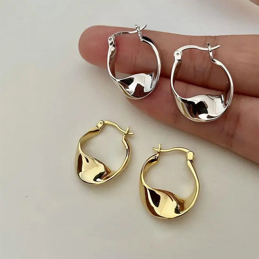 Eclipse Hoop Earrings